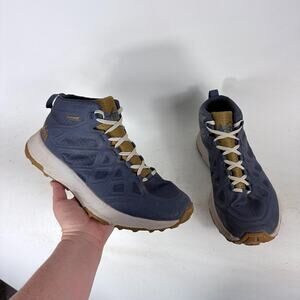 REI Co-Op Flash TT Hiking Boots Men 10 Blue Lace-Up Waterproof Round Toe Outdoor